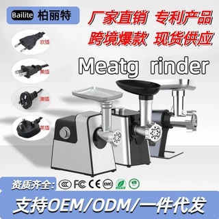 跨境贴牌OEM/ODM定制出口家用电动绞肉机 多功能碎菜蒜泥切菜机