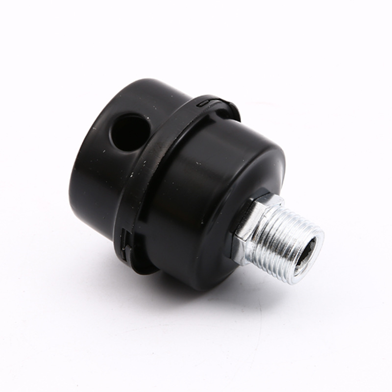 Oil-free muffler air compressor small air pump accessories air filter empty filter manufacturers wholesale iron plastic shell
