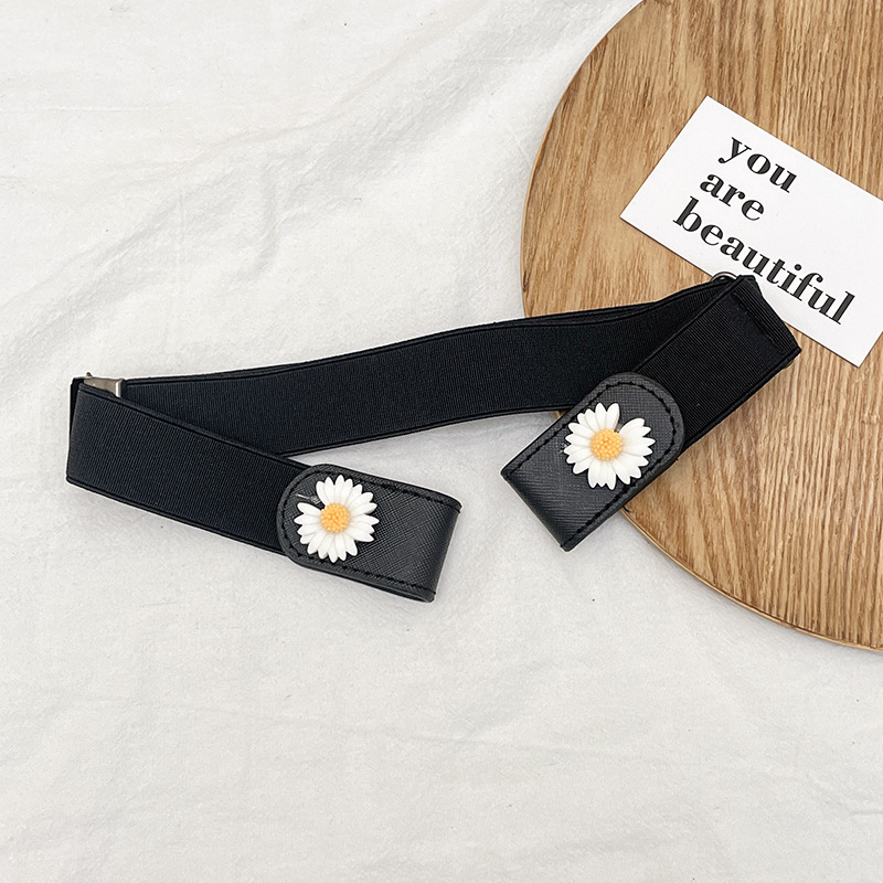 Cinturón invisible sin costuras pantalones perezosos elásticos cinturón de jeans pantalones de hombre de mujer cintura apretada artefacto Mujer