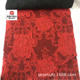 欧美宫廷风提花面料西装礼服外套旗袍面料高密色织提花舞台服布料