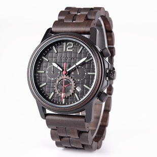 DODO DEER�S��ֱ�N��ʿľ�^ʯӢ�ֱ�wooden watchľ���羳 ����
