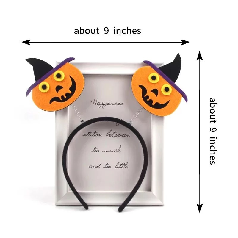 Halloween transfronterizo anillo de cabello personalidad extraña calabaza de alto nivel accesorios accesorios de vestir joyas especiales de cabello