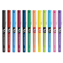 日本PILOT百乐V5中性笔直液式走珠笔BX-V5针管笔彩色签字笔学生用