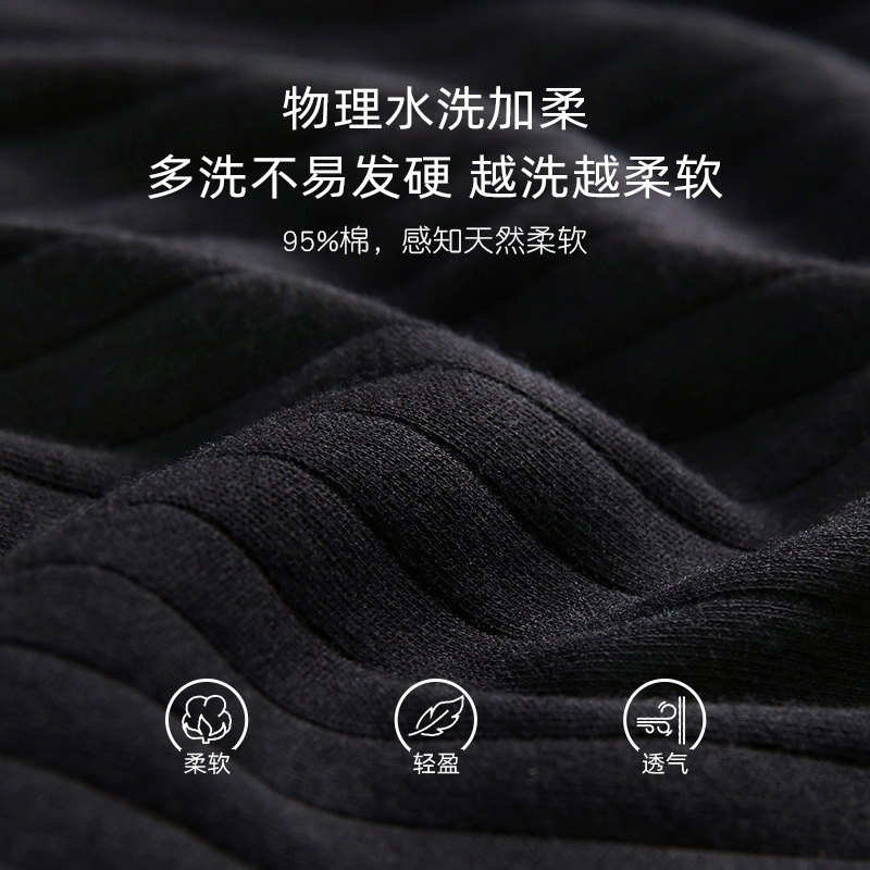 [Sensación suave] pareja pijamas mujer primavera y otoño 100% algodón de manga larga ropa para el hogar traje de mujer para hombre