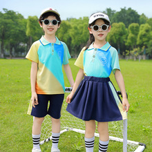 幼儿园园服夏季短袖夏天英伦风毕业服儿童套装班服校服小学生夏季