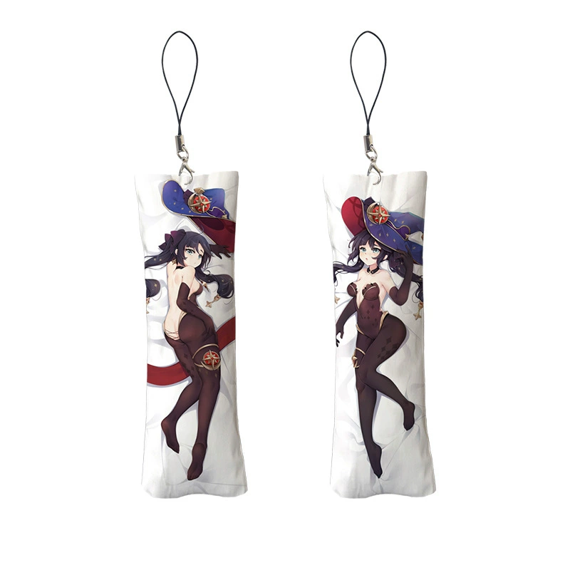 [小抱枕钥匙扣迷你挂件Mini Dakimakura魈钟离八重子书包挂件] → мини-подушка брелок ключей маленький подвесной брелок рюкзачок