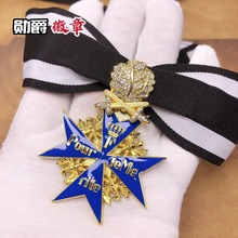 批发普鲁士蓝马克斯勋章马克思十字胸针外贸苏联卫国奖章胸章挂件
