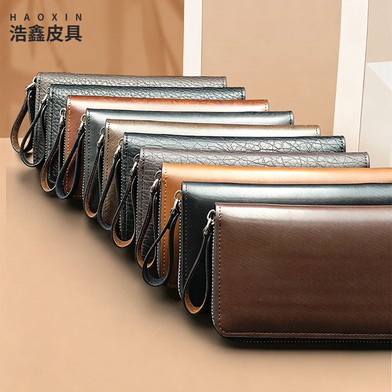 Men's Long Wallet, Fashionable Long Wallet, Soft Pu Leather, Large Capacity Clutch Bag, Multi-Card Slot Card Holder, Large Single Wallet Men's Long Wallet, Fashionable Long Wallet, Soft Pu Leather, Large Capacity Clutch Bag, Multi-Card Slot Card Holder, Large Single Wallet