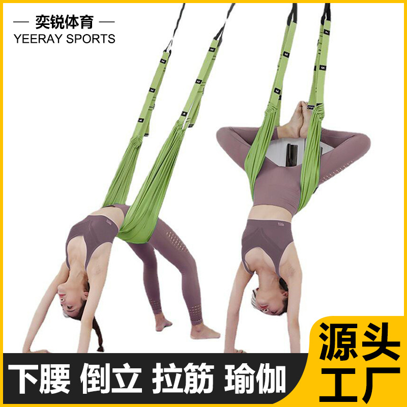 Yoga Rope in the Air