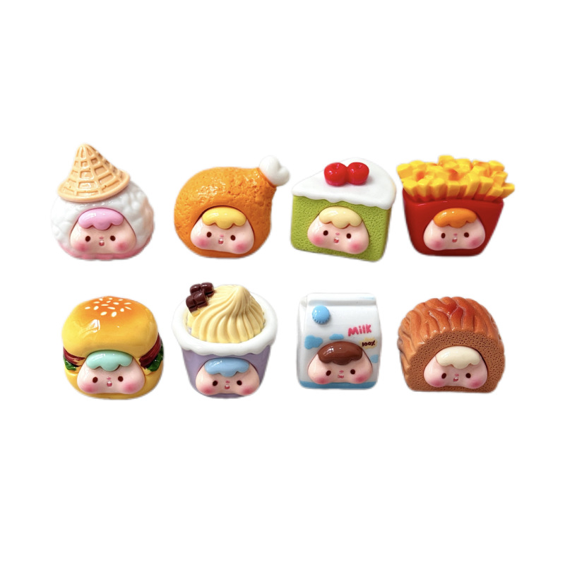 食品とおもちゃコンビニエンスストア Zai Zai ブラインドバッグかわいい diy ジュエリーペンダントキーホルダー文化創造ギフト樹脂アクセサリー卸売|undefined