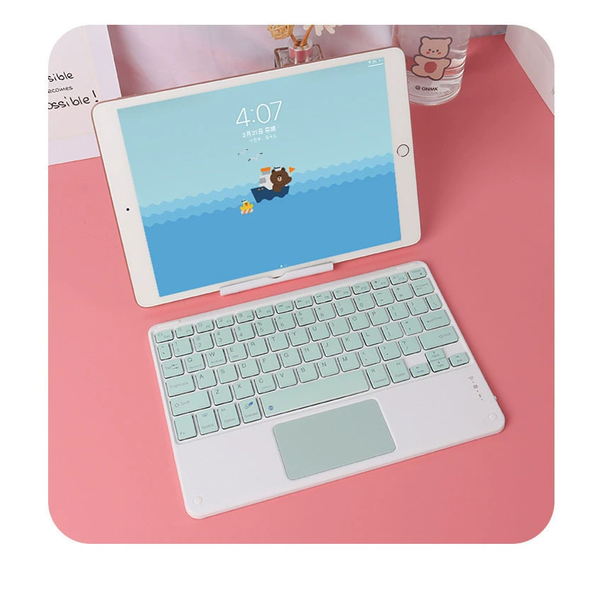 Совместимая клавиатура для Samsung, Huawei, Apple, Xiaomi, Bluetooth, 10"/12"