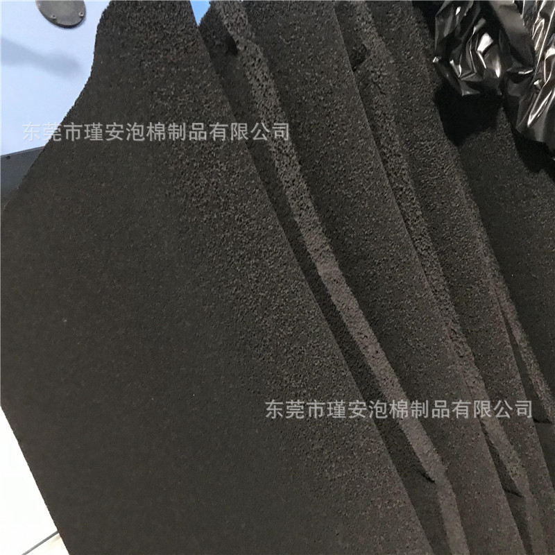 活性炭过滤棉纤维海绵废气处理800碘值聚氨酯颗粒用过滤空气工业