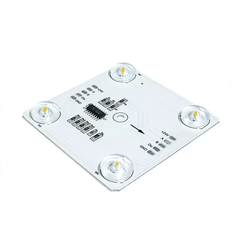 Одноканальная подсветка, DMX512 24В рассеянное отражение монохромного блока света