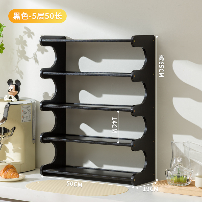 カップホルダーのコップ収納棚家庭用多層デスクトップティーカップ棚の茶器収納棚のサイドキャビネットの水杯棚|undefined