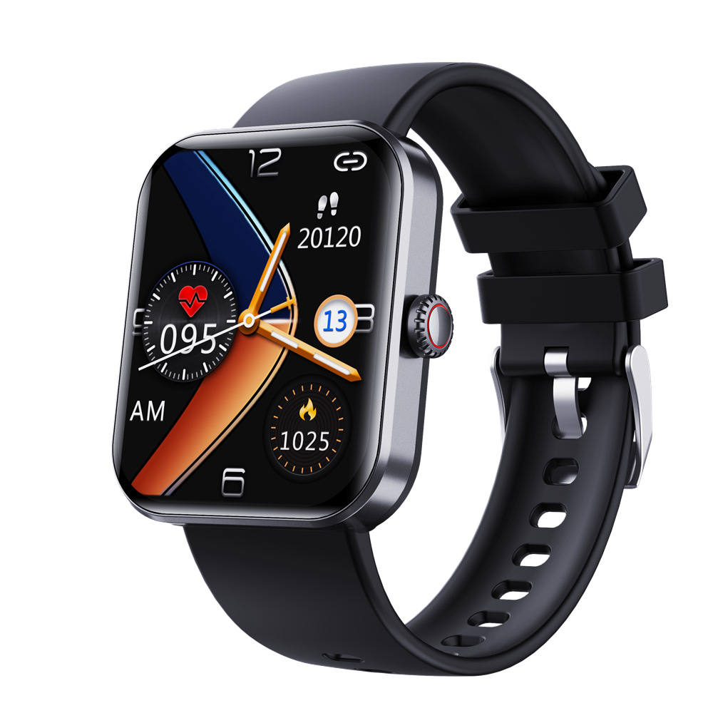 Reloj inteligente F57L con monitor de frecuencia cardíaca y presión arterial, viene con pulsera multideportiva, exportación de fábrica Jumei, disponible en Huaqiangbei al por mayor.