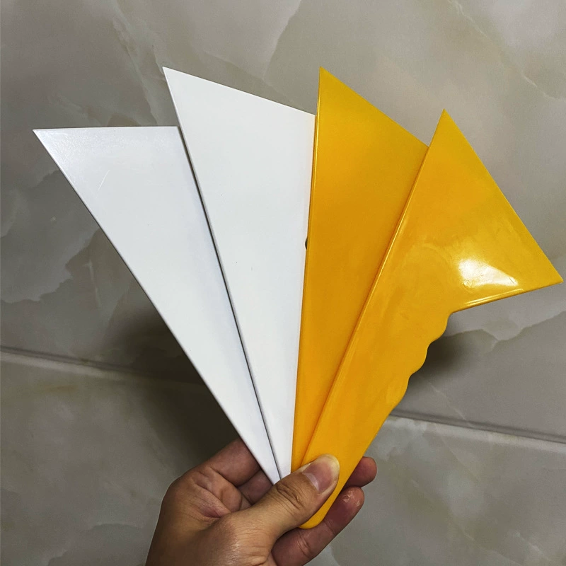 Автомобиль высокотемпературная пленка инструмент стекло пластик изменение цвета пленка треугольник Средний скребок обои стеклоочиститель