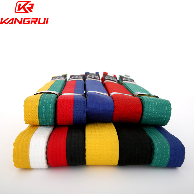 Transfronterizo Kangrui fuente fabricantes taekwondo cinturón de carretera envío gratuito Club taekwondo cinturón bordado