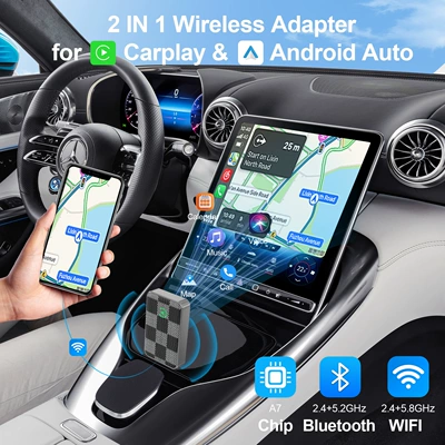 Simsiz CarPlay və Android Auto — Wireless Android Auto Box