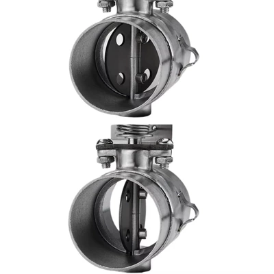 Motorcycle exhaust pipe, Adjustable Cable-Operated Mechanical Valve, Universal