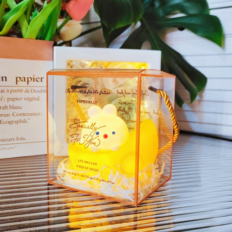 创意月亮兔子小夜灯网红卡通氛围灯批发夜市摆摊发光玩具中秋礼品|undefined