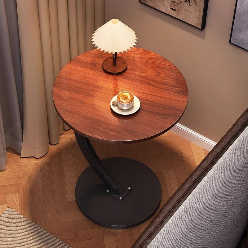 Bedroom Side Table, Small Table, Coffee Table, Sofa, Internet Celebrity Mini Round Table, Living Room Corner Table, High-End Bedside Table, Round