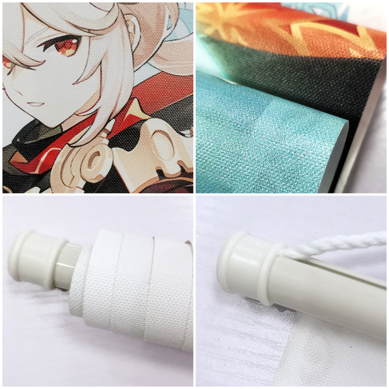 个性二次元动漫明星周边海报卷轴油画布 客厅卧室壁画装饰画挂画