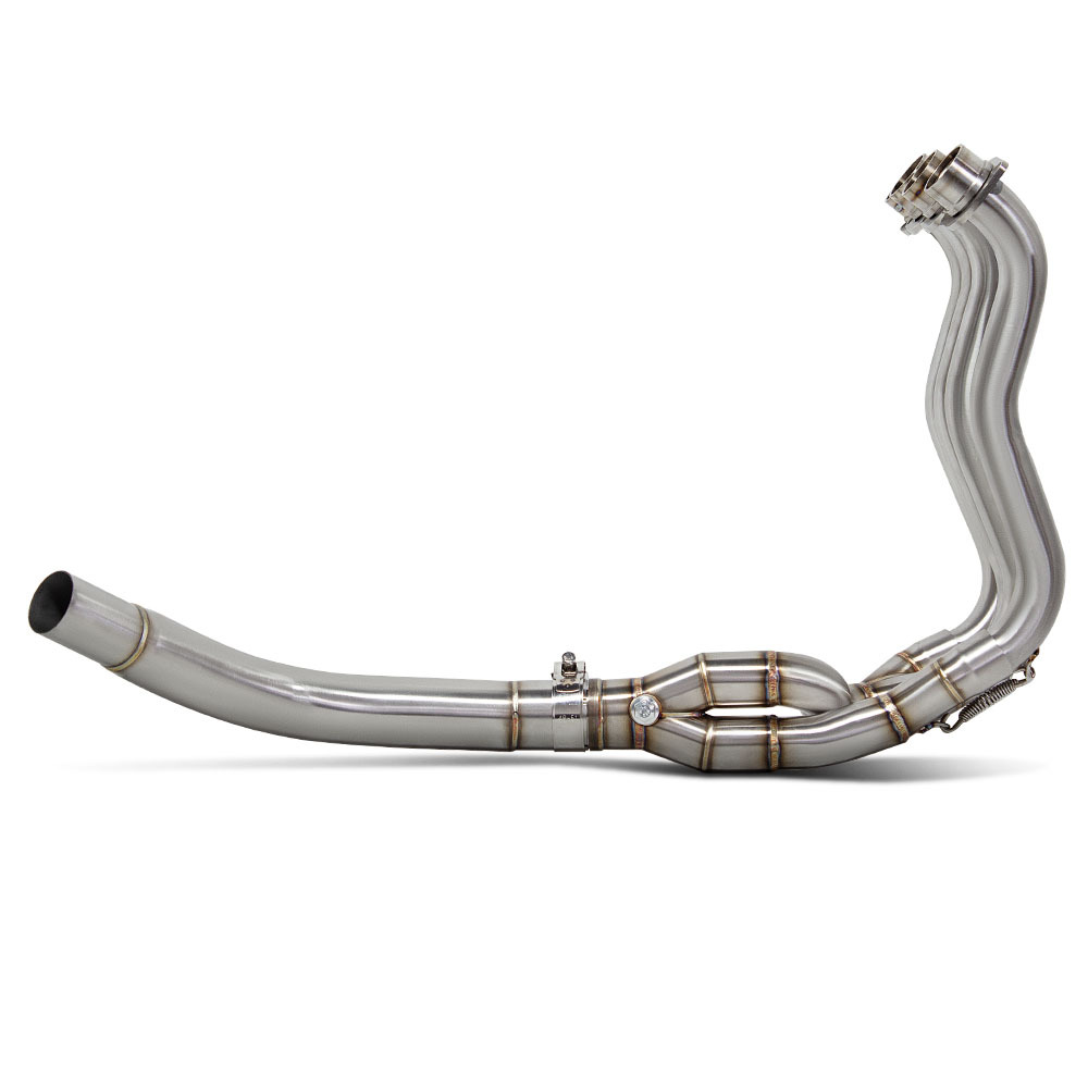Suitable for Motorcycle Exhaust Pipe Modification Gsxr600/750 Stainless Steel Front Section to Connect to the Original Tail Section