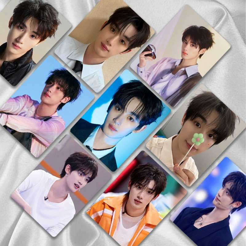 Коробка лазерных карт TNT Дин Чэнсинь, 50 коробок, 1 коробка, звёздная окружность, эмиссионная карта, 3-дюймовая LOMO карта, самопечатная