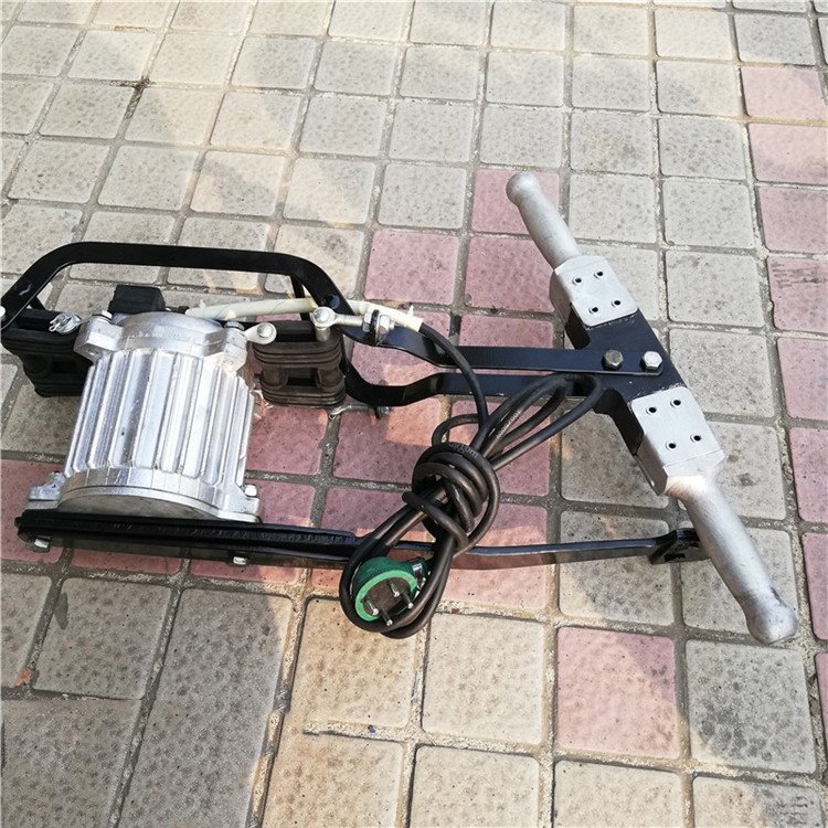 Máquina de aplastamiento eléctrico de mano para la mina - diseño de mango recto, operación fácil, estructura fuerte y alta eficiencia