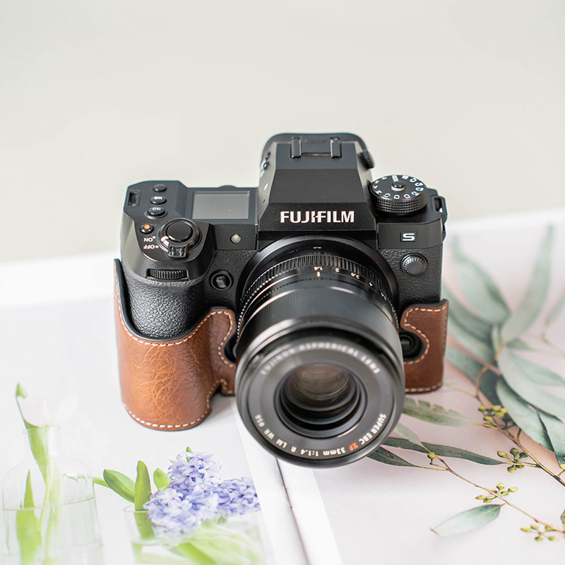 Funda protectora Fuji XS20 Bolsa para cámara XS10 Funda de cuero de segunda generación XH2S Bolsa base XT5X100VI Accesorios