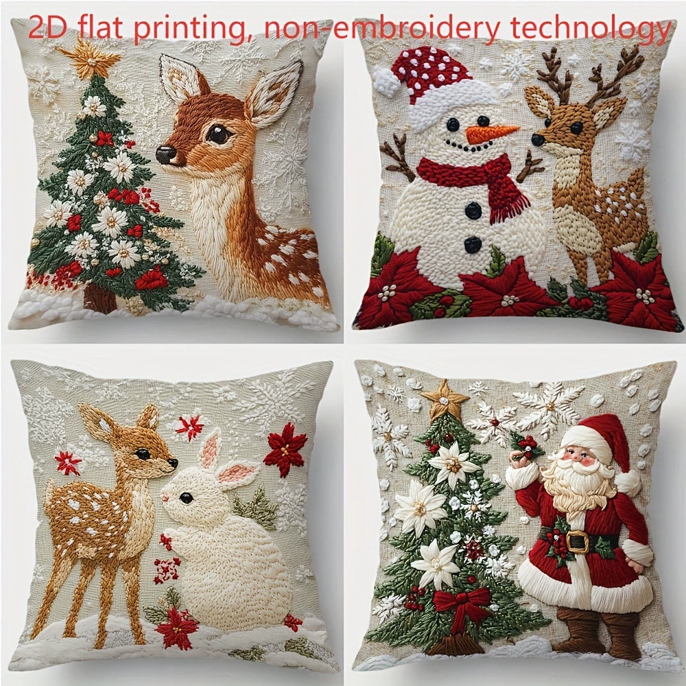 Pillow, cartoon pillowcase, sofa, (Cross-border trading)