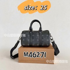 新款男女通用拼色枕头包压花单肩包滚筒包圆筒包时尚斜挎包情侣包