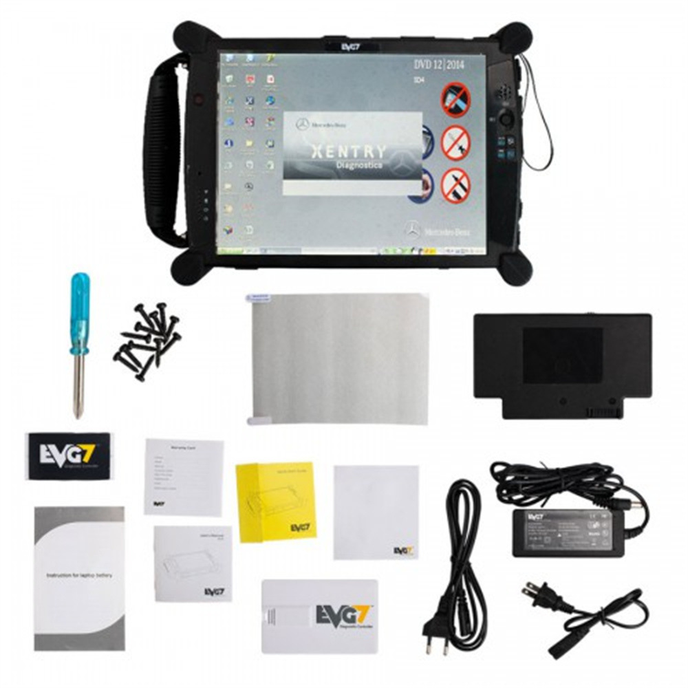 EVG7 DL46 4GB Diagnostic Controller Tablet 原装诊断电脑黑色