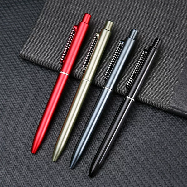 Signature pen custom logo lettering printing company promotional exhibition business advertising pen press gel pen gift pen