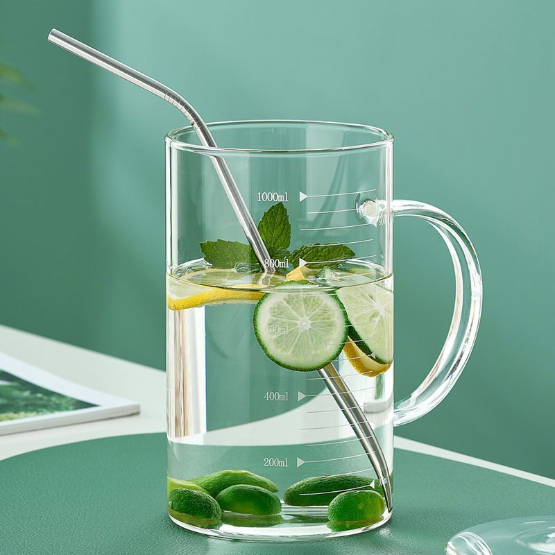 Straw stainless steel, 1000 ml