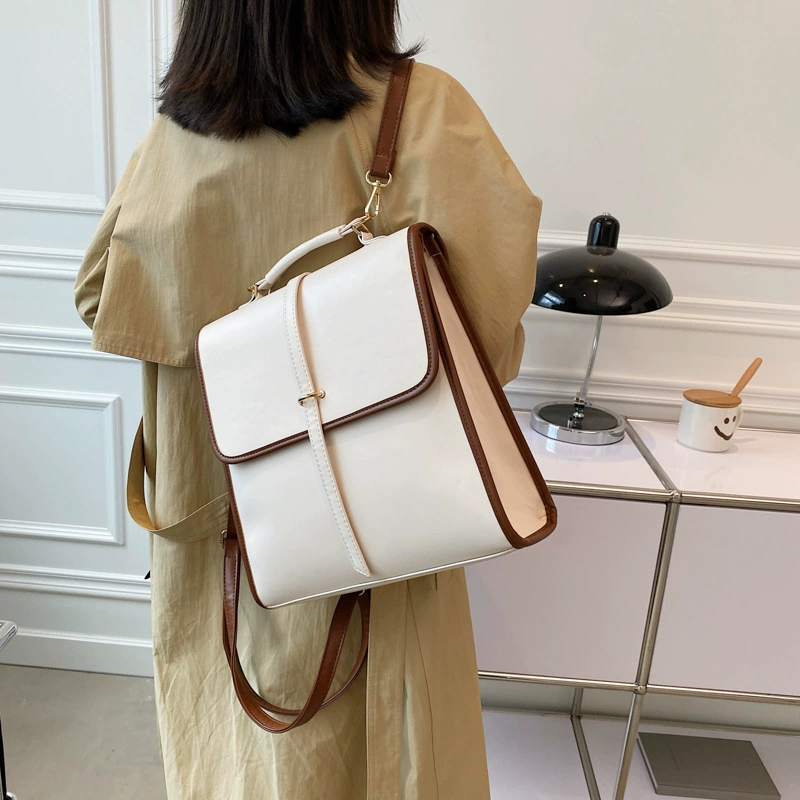 Retro Backpack, capacious shoulder bag, 2022 collection, student handbag, multi-color options