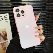 电镀精孔适用苹果iPhone14四角防摔iPhone16ProMax手机壳15pius/1