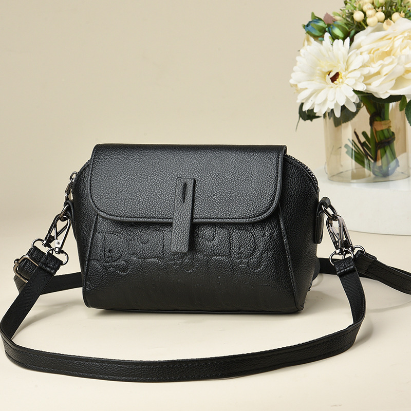 Single Shoulder Lightweight Simple Crossbody Women's Small Bag Solid Color Versatile Travel_voghion.com