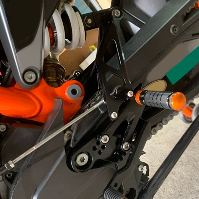 Rearward Assembly, Motorcycle pedals