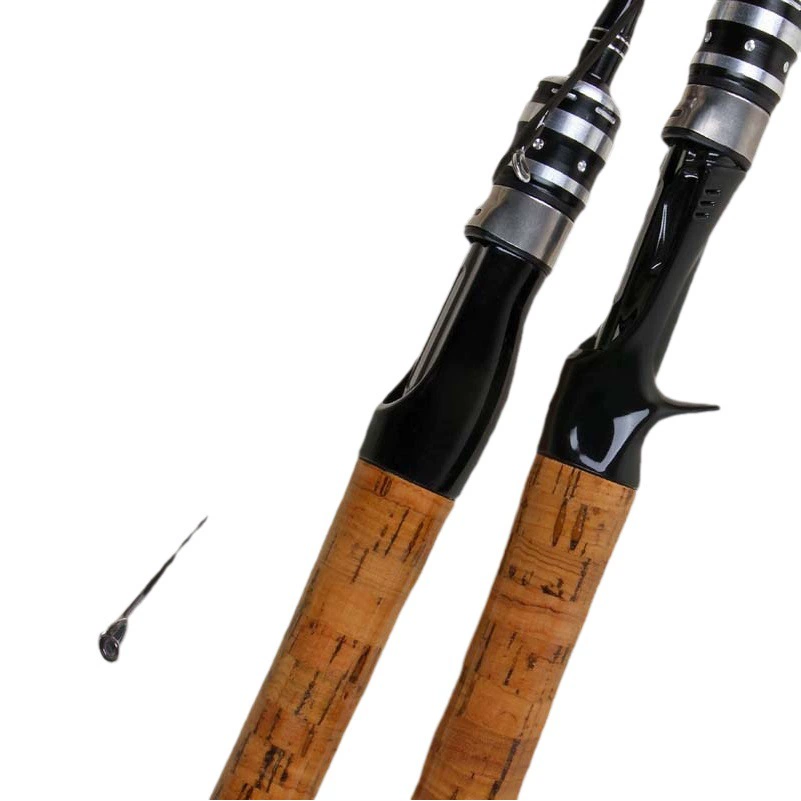 Удилище из цельного карбона, удилище для ловли на крючок-крючок, прямая рукоятка, рукоятка-пистолет, двухсекционное телескопическое удилище, рыболовное удилище, морское удилище, удилище для заброса, портативное рыболовное снаряжение.