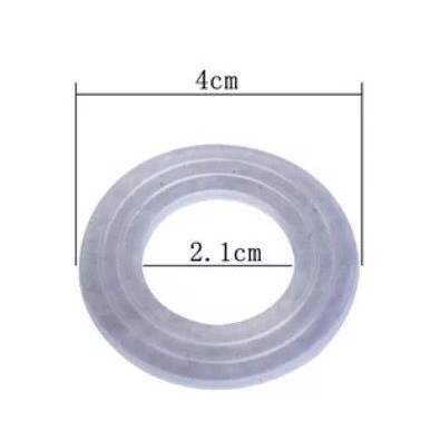 4 puntos de goma del grifo almohadilla de goma anillo de sello manguera de la cocina accesorios de ducha a prueba de fugas almohadilla de silicona con filtro neto