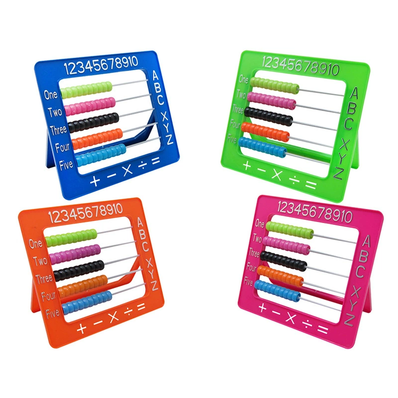 Plastic toy, stationery, children's abacus for elementary school students for teaching maths, early education