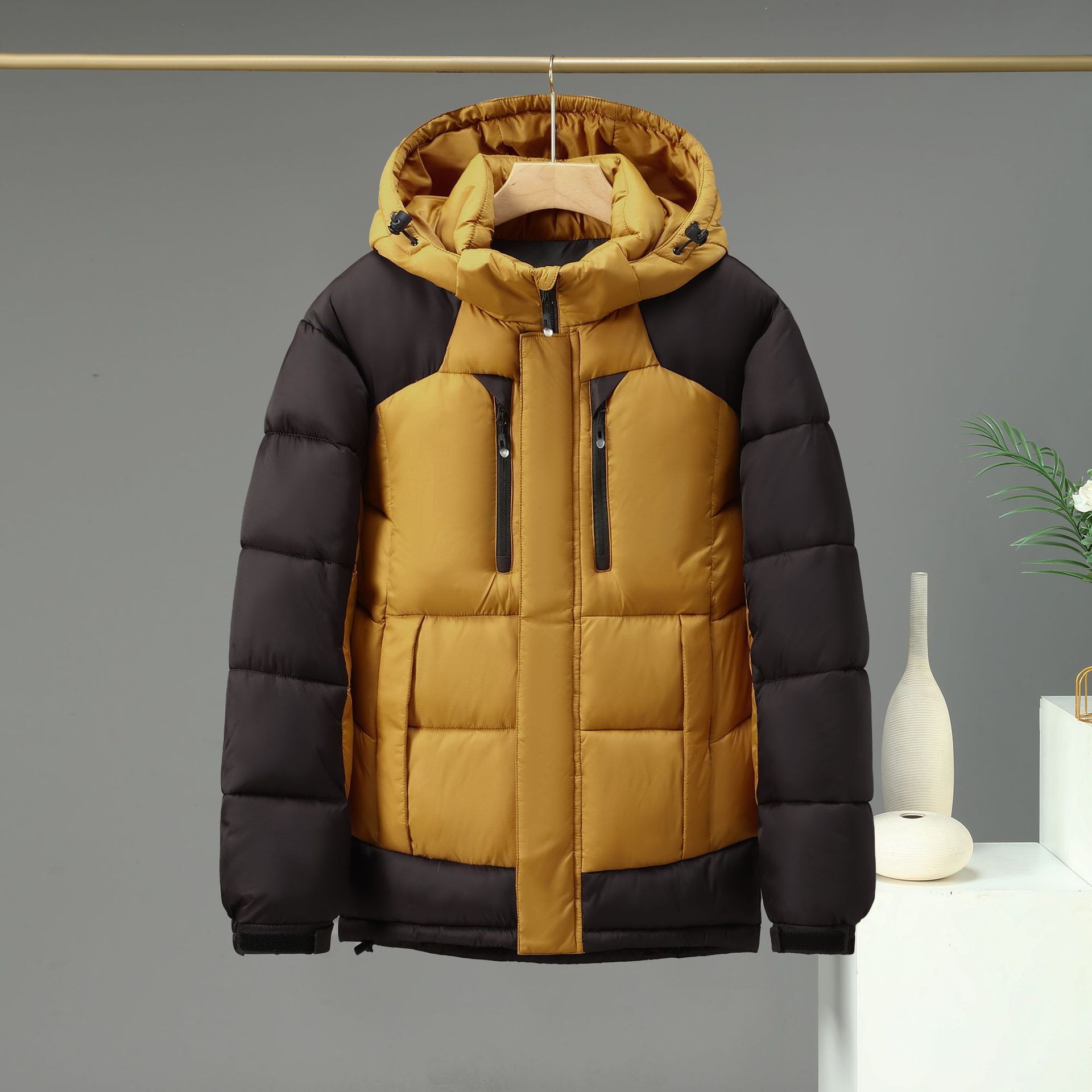 Warme Herren Daunenjacke Für Den Winter Winterjacke Für Herren_voghion.com
