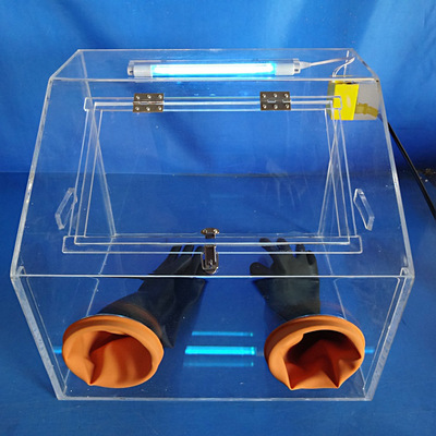 Transparent operation box Acrylic Glovebox Nitrogen Operation box customized machining Zhenhua Experimental equipment