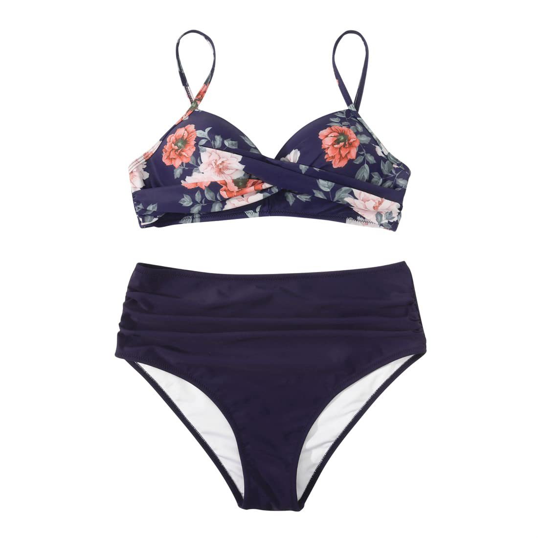 182g Weight Sexy Feel Of Sensation Mid Waist Panties Waist Bralette Bra Category Polyester Fabric Type 2 Pieces Set Quantity Swimming Pool, Beach Occasion Solid Color, Leopard Pattern Women's Gender Women's Solid Color Leopard 2 Pieces Set Bikinis Swimwear 12