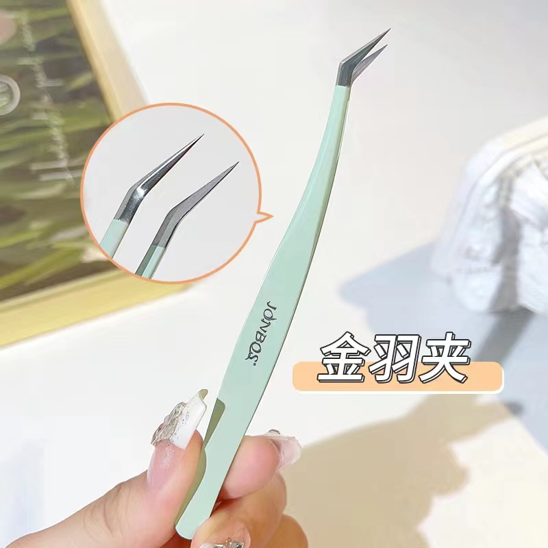 Lindo pestañas Shangpin 12 filas de gran capacidad gato genio dibujos animados pestañas postizas naturales solo racimo split tipo diablo espejo superior pestañas