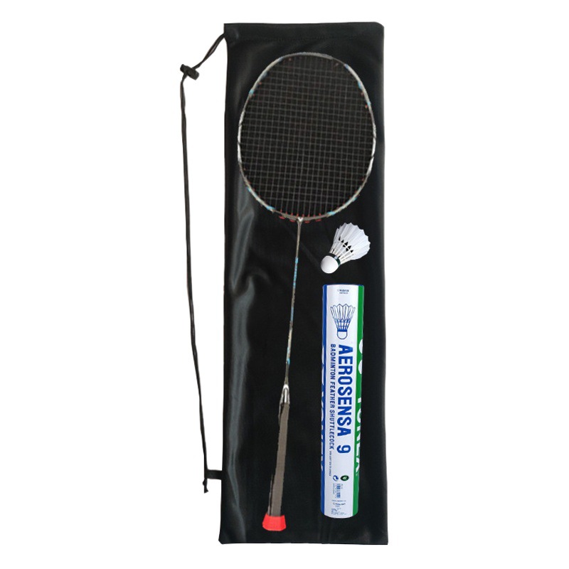 Raqueta de bádminton bolsa de franela raqueta cubierta protectora especial portátil conveniente bolsa de almacenamiento bolsa de hombro engrosada para hombres y mujeres