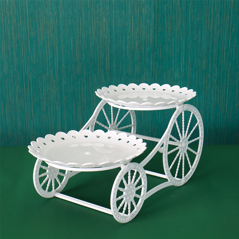 Fiesta de cumpleaños de postres estante de exhibición mesa de comida fría mesa de té bandeja de pasteles de bocadillos estante de postres de boda decoración