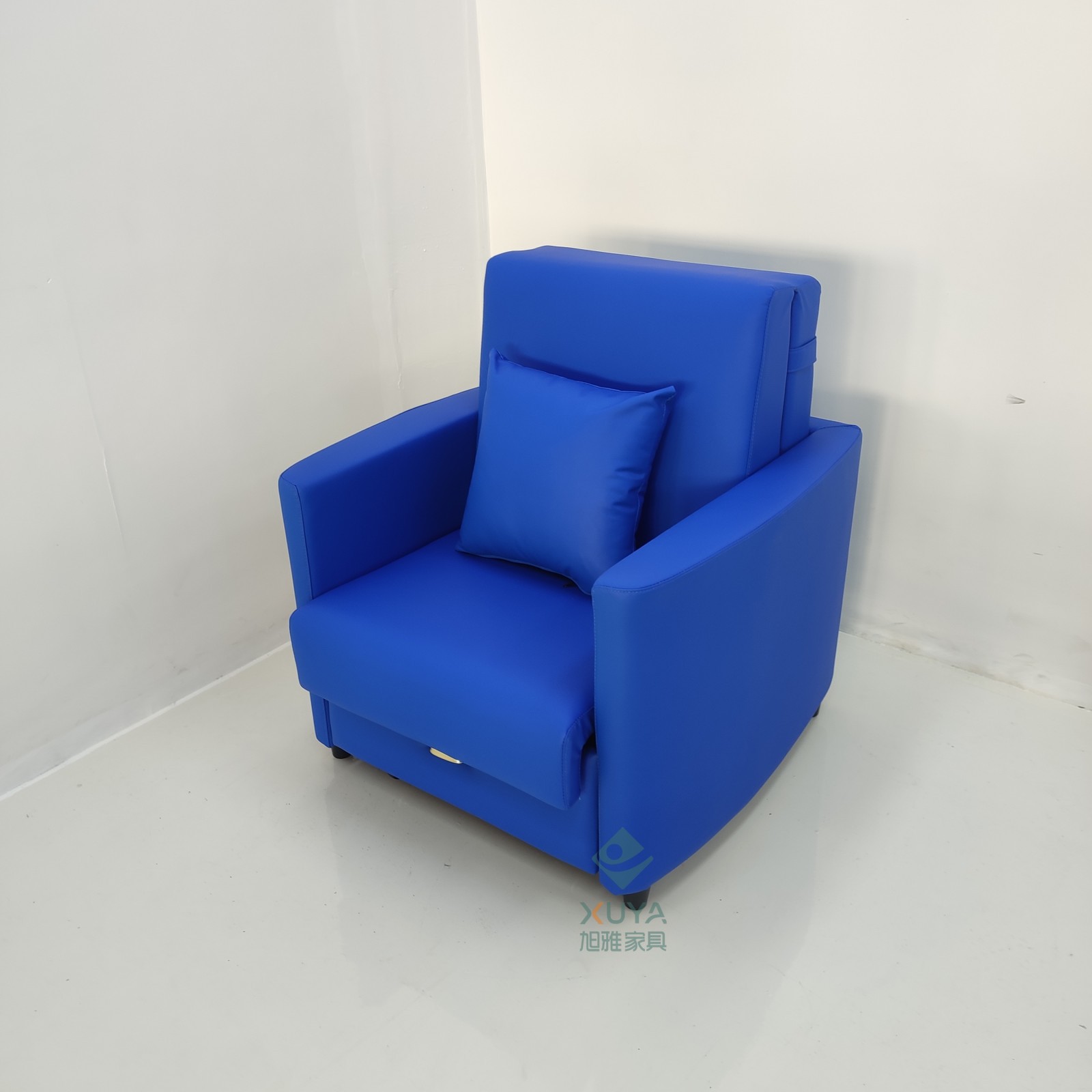 Moderno simple plegable multifuncional sofá cama de almacenamiento de una sola persona tecnología de tela de oficina almuerzo sofá cama
