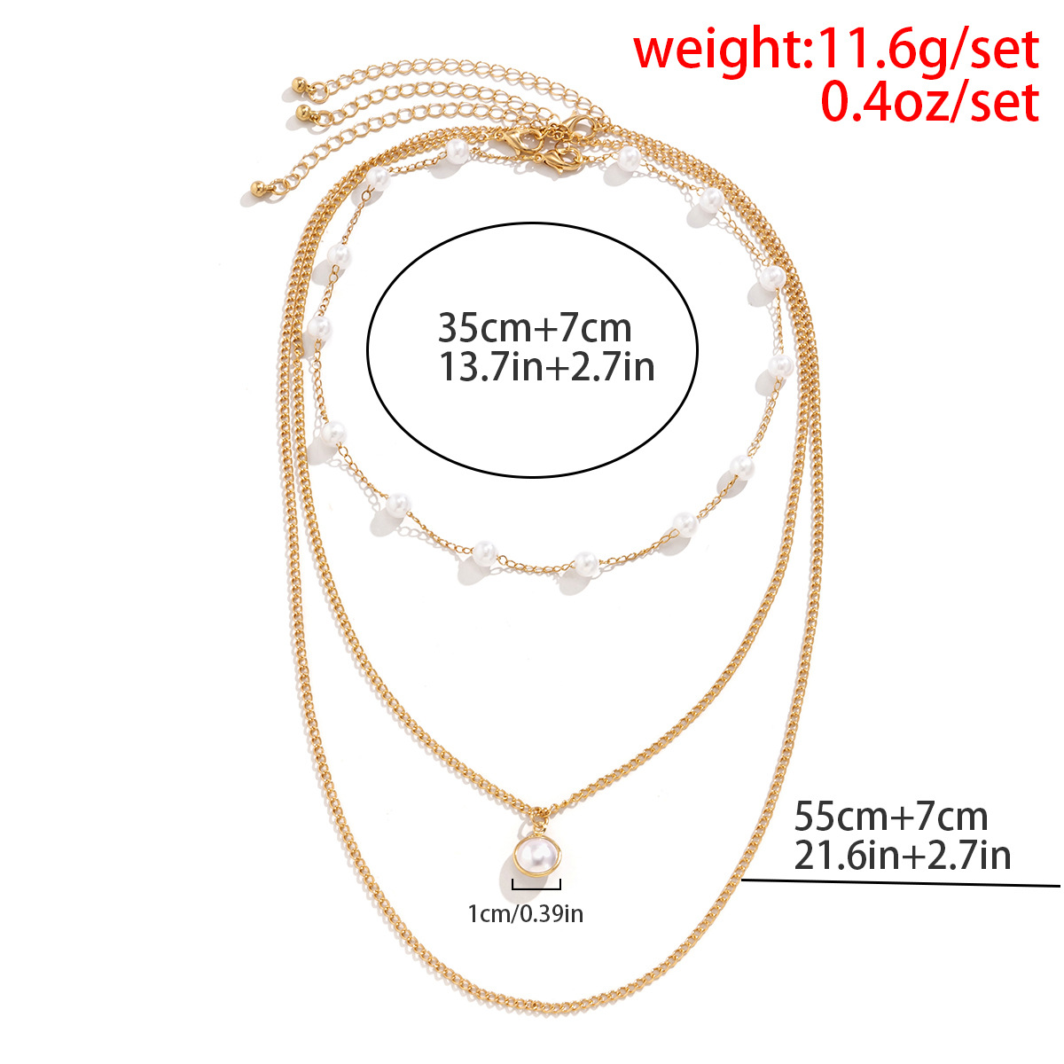 Wholesale Jewelry Ethnic Style Simple Style Geometric Iron Copper Artificial Pearls Tassel Necklace display picture 1